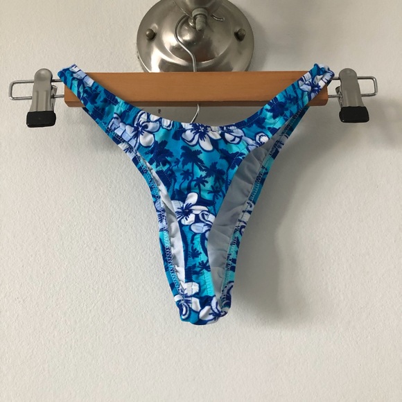 Vintage Hawaiian Thong Bikini Sz S - Picture 2 of 5